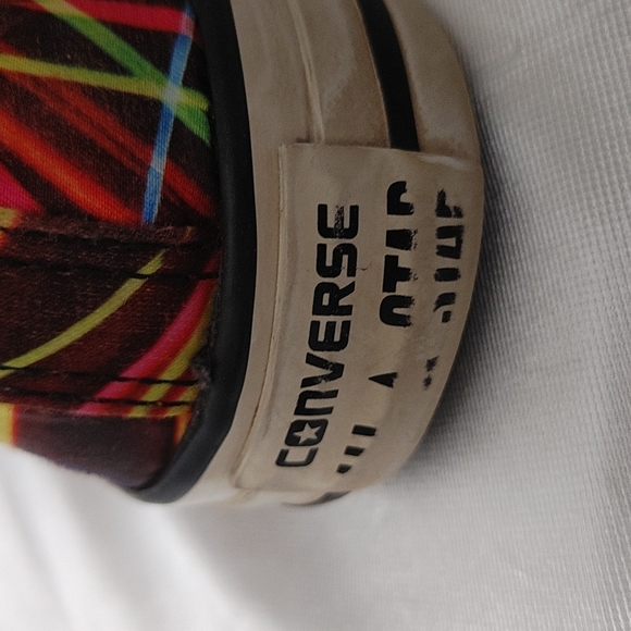 Converse Lazer Chucks 6F 4M multi-colored hightop - Picture 6 of 8